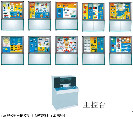 HY-810JC型《機(jī)械基礎(chǔ)》示教陳列柜